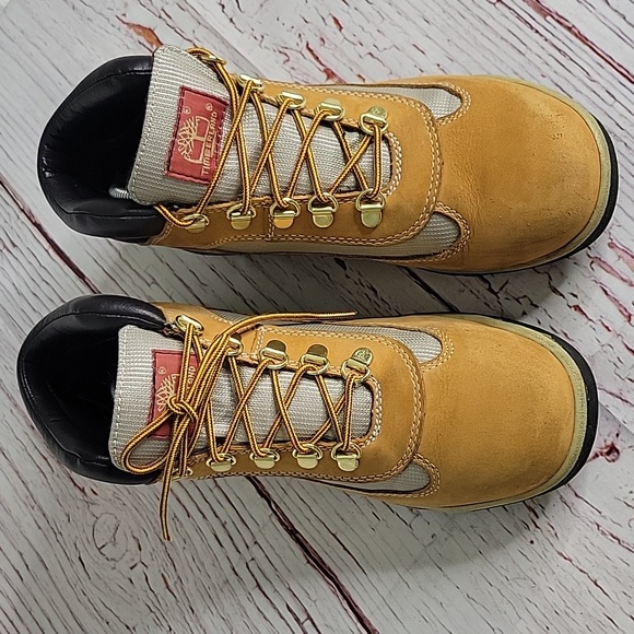 TIMBERLAND Field Tan Ankle Boots Size 8.5 - Picture 4 of 9